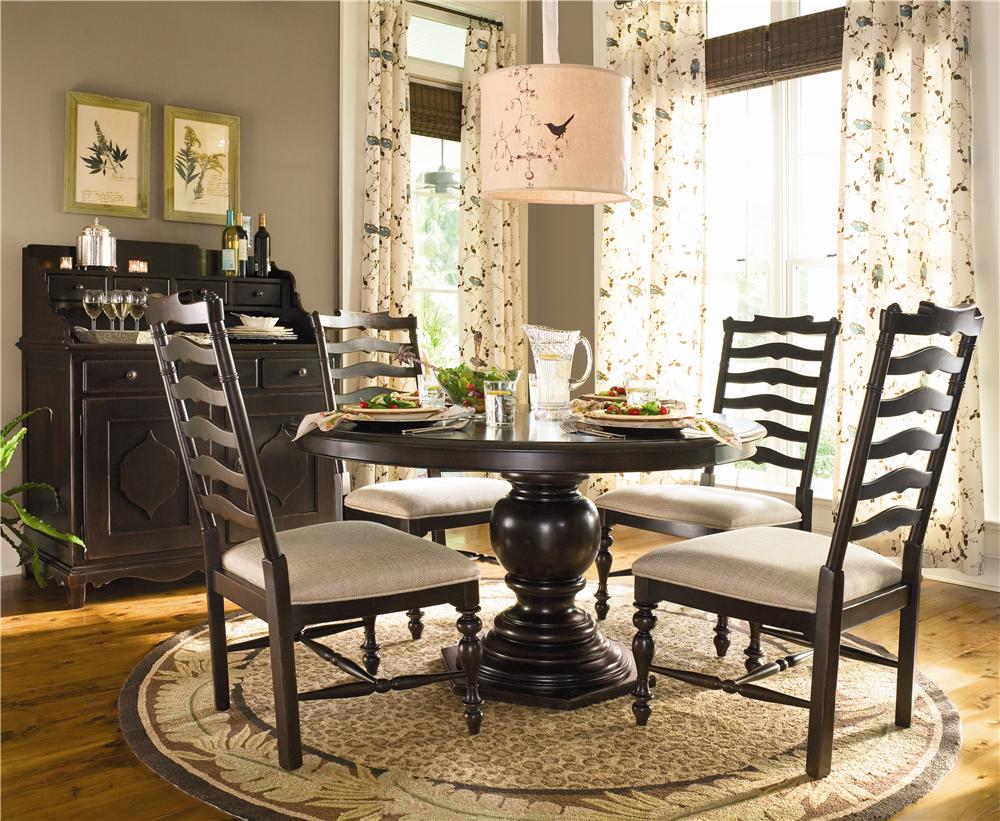 Paula Deen by Universal Home 932655 Round Pedestal Table Baer's